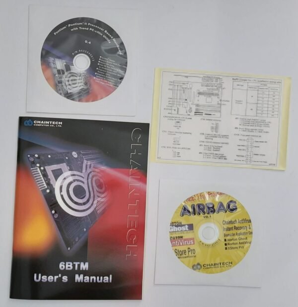 Chaintech CT-6BTM Slot 1 ISA AGP i440BX retro Mainboard NOS - Image 4