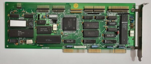Longshine LCS-6620TX B3N ISA MFM Floppy Controller (LSIC6620, Zilog, 1989)