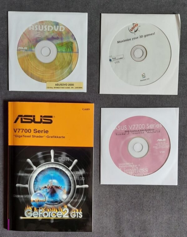 ASUS V7700 AGP Grafikkarte (nvidia GeForce 2 GTS, 32MB, 2000, OVP) - Image 4