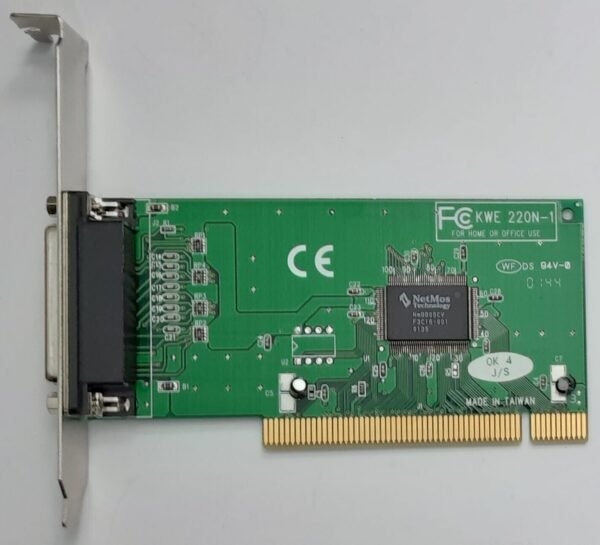 KOUWELL KWE 220N-1 PCI Controller (Printer Port, parallel, LPT, retro, 2001)