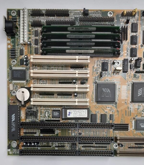FIC 486VIP-IO VIP VLB ISA PCI 486 retro Mainboard + Intel 80486DX4 100MHz + 16MB - Image 2