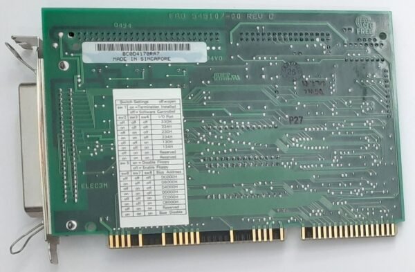 Adaptec AHA-1542CF ISA SCSI Floppy Controller (retro, 1994) - Image 4