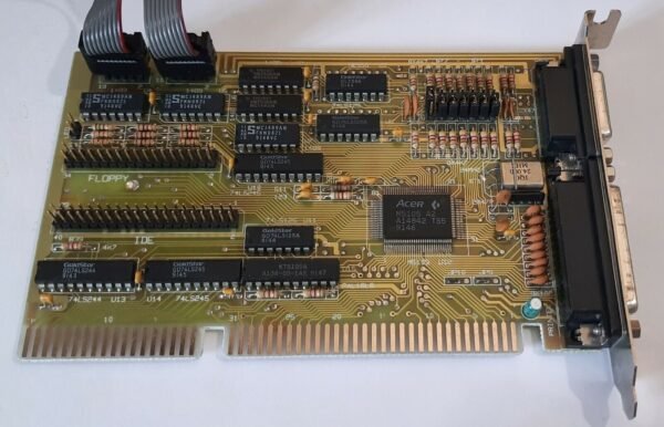 Kentech IDE-PLUS V2 Multi-I/O IDE Floppy ISA Controller (ACER M5105, 1991) - Image 2
