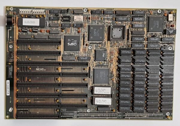 Elitegroup NEAT SX Rev. 1.0 ISA retro Mainboard + Intel 80386SX 16MHz + 2MB RAM