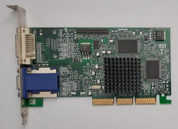 Matrox Millennium G450 AGP Grafikkarte (G45+MDVA16D/OEM, DVI, 16MB, 2002)