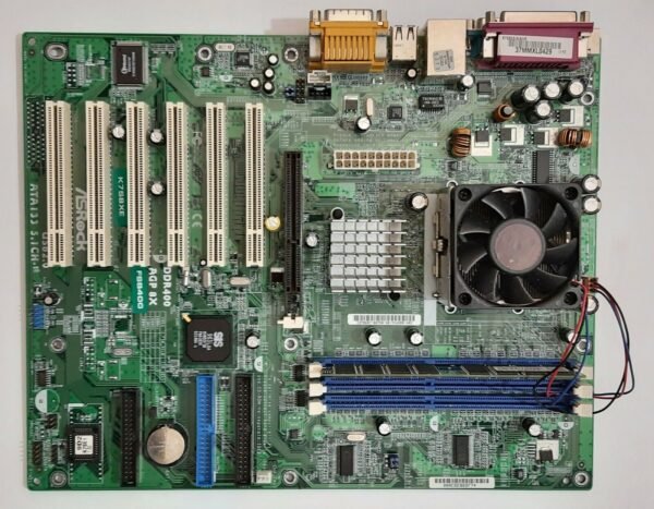 Asrock K7S8XE Sockel A AGP Mainboard + AMD Athlon XP 2600+ + 1GB DDR-RAM