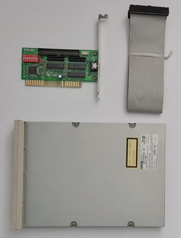 TEAC CD-55A 4x CD-ROM-Laufwerk (inkl. Controller, retro, 1994)