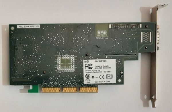 Matrox Millennium G400 AGP Grafikkarte (G4+M4A16DG, 16MB, 1999) - Image 4