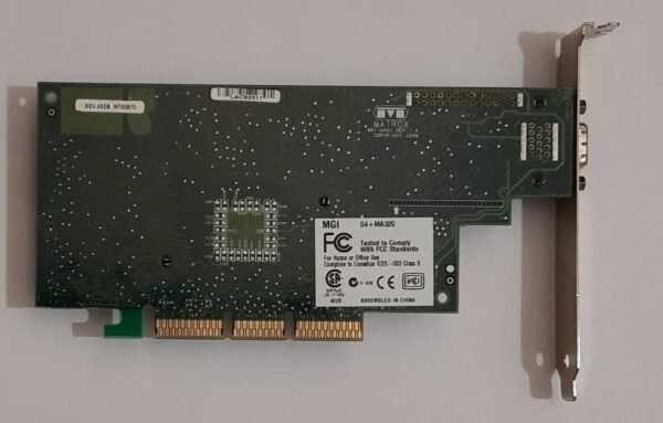 Matrox Millennium G400 AGP Grafikkarte (G4+MA32G, 32MB, 1999) - Image 4