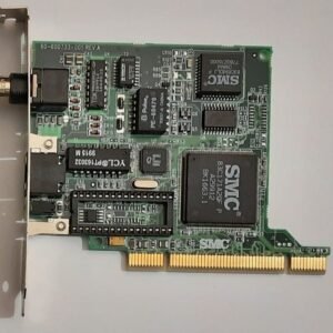 SMC EtherPower II 10/100 PCI Netzwerkkarte (9432BTX, Koax, BNC, retro, 1999)
