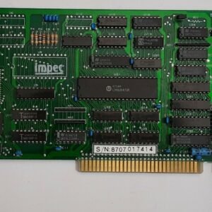 TMC MGPS-H 8-bit ISA Grafikkarte (HGC, monochrom, UM6845R, Hornet MO-003, 1987)