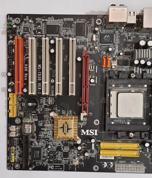 MSI K8N Neo MS-7030 Sockel 754 AGP Mainboard + AMD Athlon 64 3400+ + 2GB RAM - Image 2