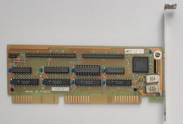 HFDC-AT ISA IDE Floppy Controller (retro, 1990)