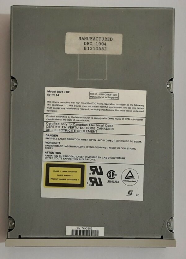 Optics Storage Dolphin 8001 Double Speed 2x IDE CD-ROM-Laufwerk