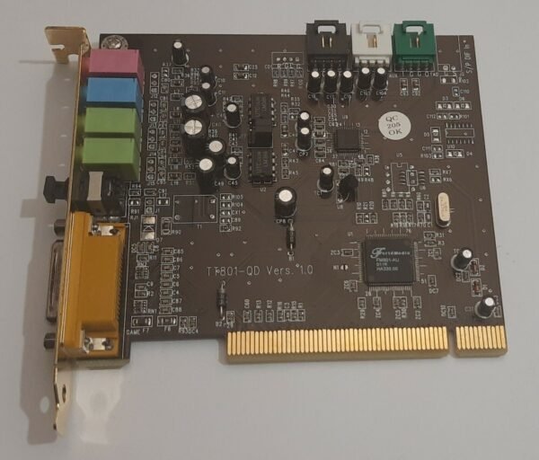 Terratec 512i digital PCI Soundkarte (TT801-QD, ForteMedia FM801-AU, 2002) - Image 2