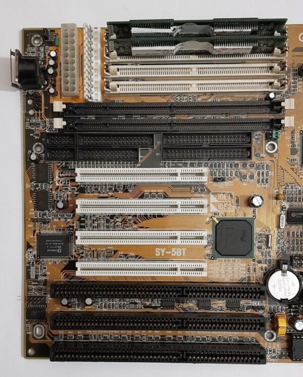 Soyo SY-5BT Sockel 7 i430TX ATX/AT ISA Mainboard + Pentium MMX 233MHz + 64MB RAM - Image 2