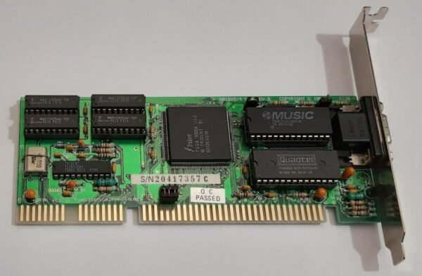 Trident 9016X2/4 LT2 REV. B ISA Grafikkarte (TVGA9000B, 512KB, 1992) - Image 2