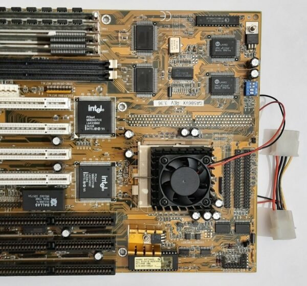 Gigabyte GA-586VX Sockel 7 ISA Mainboard + Intel Pentium MMX 166MHz + 48MB RAM - Image 3