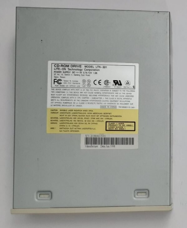 Lite-On LTN-301 32x IDE CD-ROM-Laufwerk (retro, 1998) - Image 2