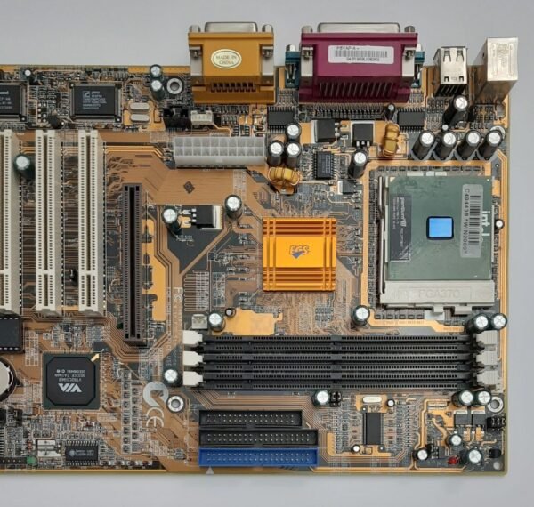 Elitegroup P6VAP-A+ Sockel 370 AGP retro Mainboard + Pentium III 800MHz - Image 3