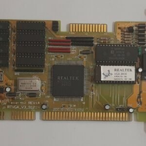 Realtek RTVGA 91015 ISA Grafikkarte (RTG3106, RTVGA V3, 1MB, retro, 1991)