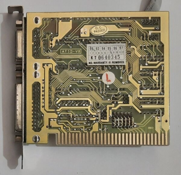 ATIO-V8 ISA 8-bit Multi-I/O Controller (COM, LPT, retro, 1992) - Image 4