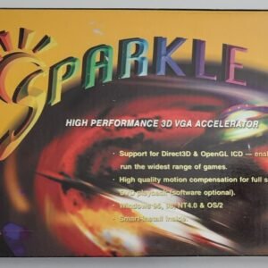 Sparkle SP397 AGP Grafikkarte (S3 Savage4 Pro, 16MB, 2000, retro, OVP)