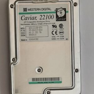 Western Digital Caviar 22100 IDE Festplatte (2111MB, 2.1GB, retro, 1996)