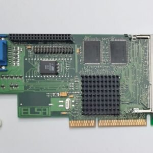 Elsa GLoria Synergy AGP Grafikkarte (3DLabs Permedia 2, 4MB, retro, 1998)