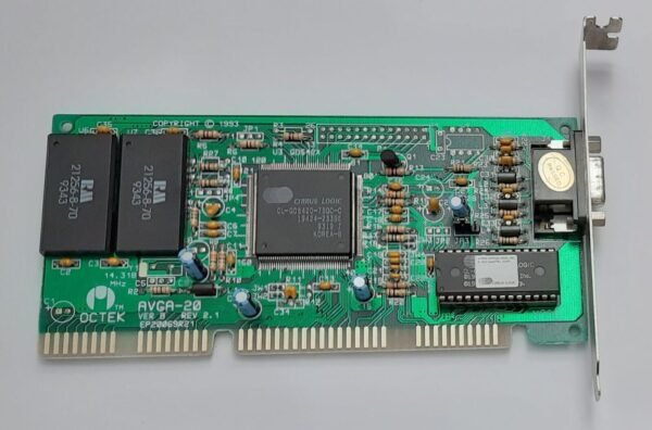 Octek AVGA-20 ISA Grafikkarte (Cirrus Logic CL-GD5420, 512KB, retro, 1993) - Image 2