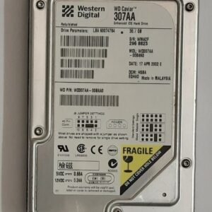 Western Digital Caviar 307AA IDE Festplatte (30.7GB, 2002)