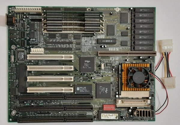 TMC PCI54IT Sockel 7 ISA retro Mainboard + Intel Pentium 75MHz + 32MB RAM
