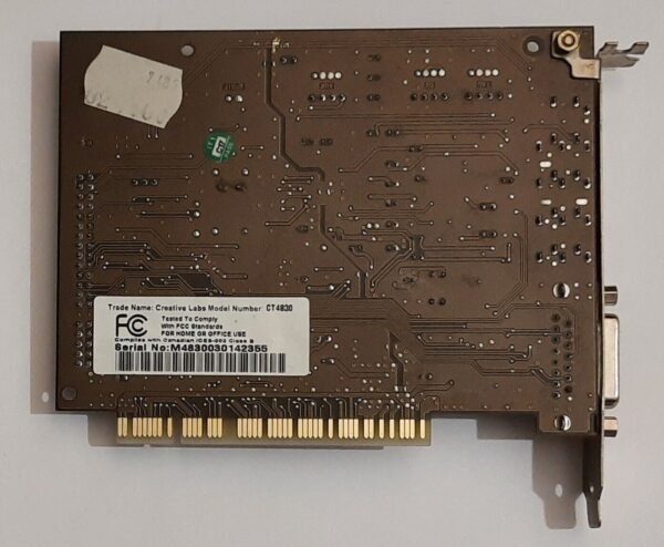 Creative Sound Blaster Live! PCI Soundkarte (CT4830, EMU10K1, retro, 1999) - Image 4