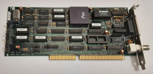 COGENT E/MASTER II ISA Netzwerkkarte (Intel A82596SX-20, BNC, Ethernet, 1990) - Image 2