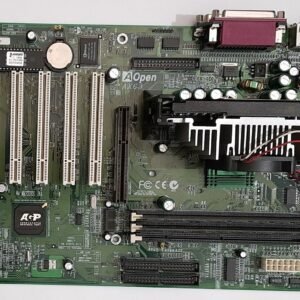 AOpen AX63 Slot 1 ISA AGP retro Mainboard + Intel Pentium III 450MHz + 128MB RAM