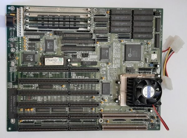 Elitegroup UM4981 AIO 486 ISA VLB Mainboard + Intel 80486DX2 66MHz + 16MB RAM