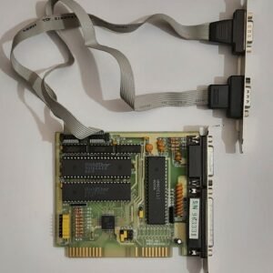 JPN CA8202 ISA 8-bit Multi-I/O Controller (COM, LPT, RS-232, parallel, 1992)