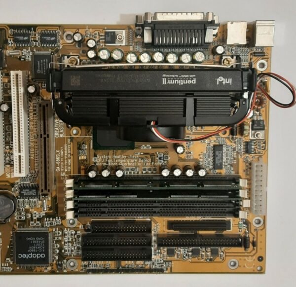 Gigabyte GA-686SLX Slot 1 ISA Mainboard + Intel Pentium II 333MHz + 128MB RAM - Image 3