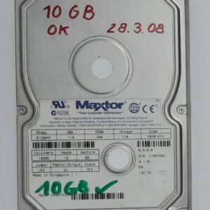 Maxtor 31024H1 IDE Festplatte (10GB, retro, 2000)
