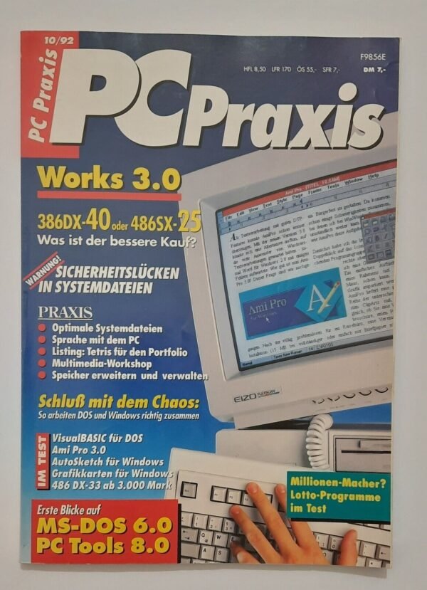 PC Praxis 10/92 Zeitschrift 1992