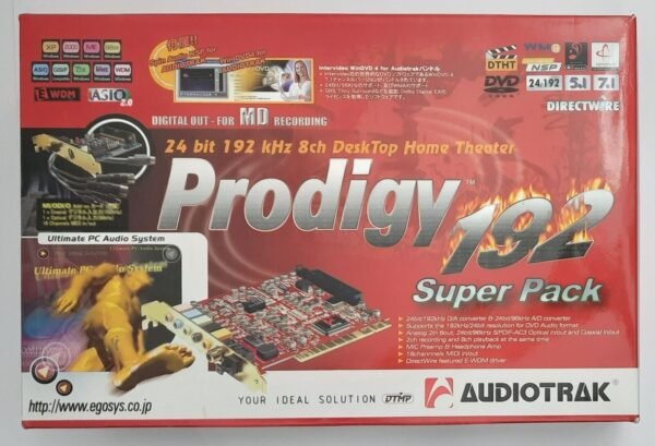 Audiotrak Prodigy 192 PCI Soundkarte (VIA Envy24HT, 2002, retro, OVP)