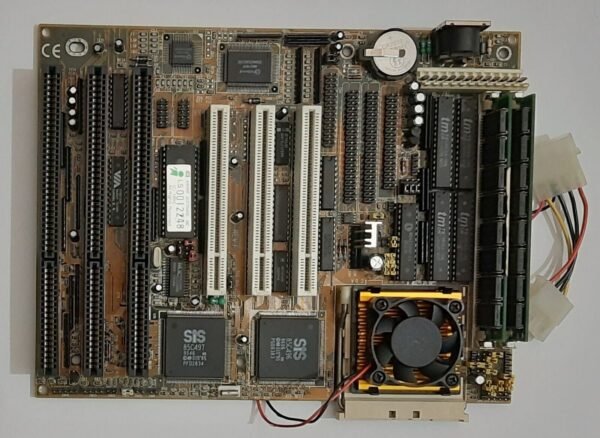 Lucky Star LS-486E REV. F ISA 486 Mainboard + AMD 80486DX4 100MHz + 32MB RAM OVP - Image 2
