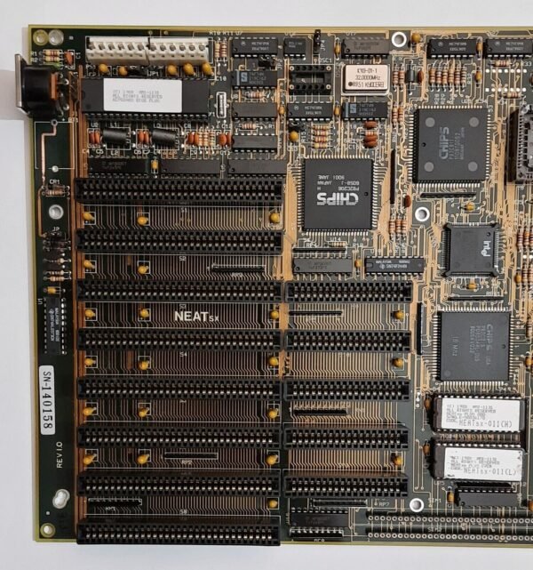 Elitegroup NEAT SX Rev. 1.0 ISA retro Mainboard + Intel 80386SX 16MHz + 2MB RAM - Image 2