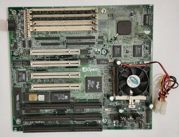 AOpen AP53 Sockel 7 ISA retro Mainboard + Intel Pentium 200 + 32MB RAM