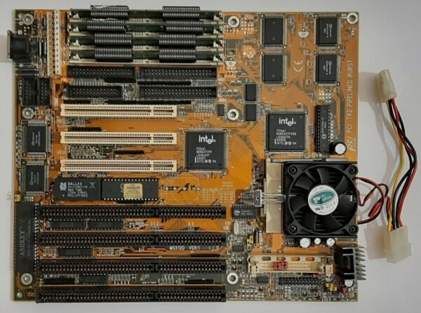 MSI MS-5120 Sockel 7 ISA Mainboard + Intel Pentium 133MHz + 32MB RAM