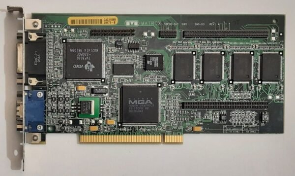Matrox Millennium PCI Grafikkarte (IS-STORM R2, MIL/4N, 4MB, 1996)