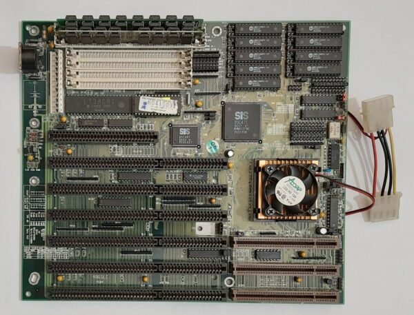 Chaintech 4SLE VLB ISA 80486 retro Mainboard + Intel 80486DX2 66MHz + 16MB RAM