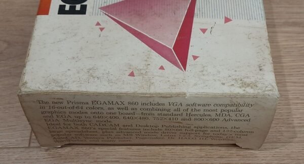 Prisma EGAMAX 860 8-bit ISA Grafikkarte (Genoa, 1988, retro, OVP) - Image 6