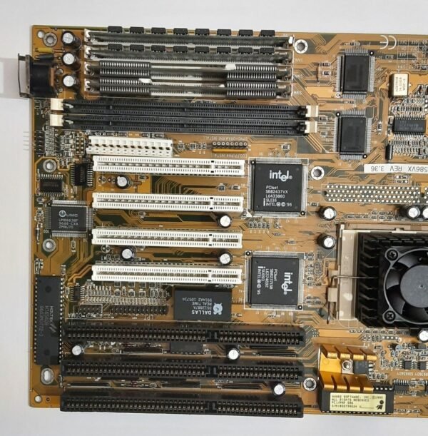 Gigabyte GA-586VX Sockel 7 ISA Mainboard + Intel Pentium MMX 166MHz + 48MB RAM - Image 2