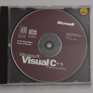 Microsoft Visual C++ 5.0 Professional Edition CD-ROM (retro, 1997)